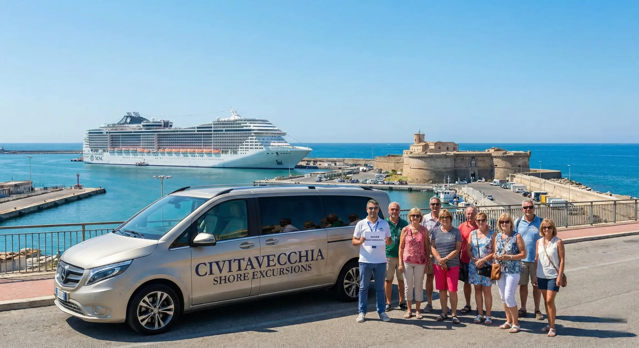rome port excursions Rome to port private transfers