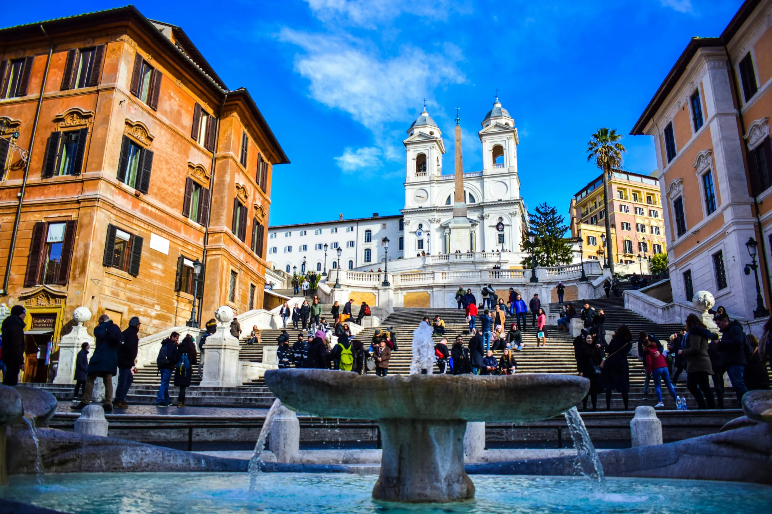 spanish steps rome Private Rome Transfers and Tours